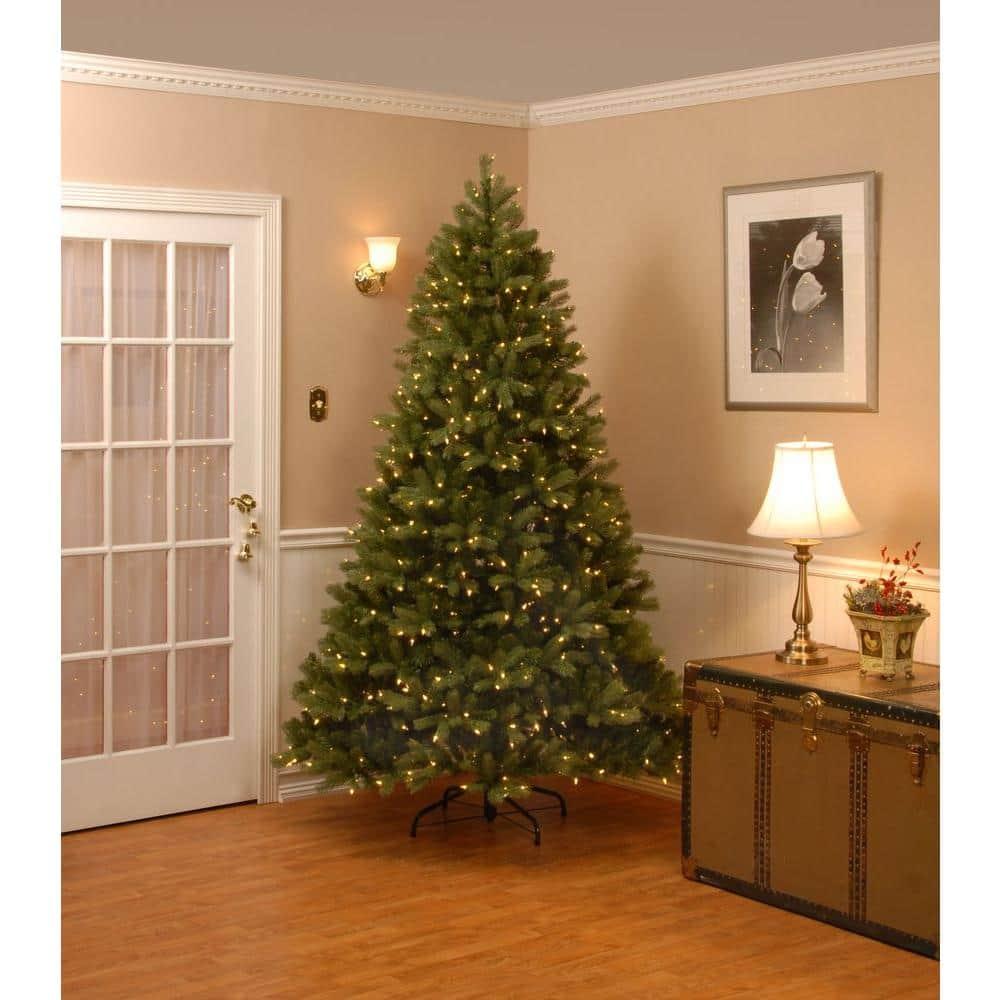 7 ft. Downswept Douglas Fir Artificial Christmas Tree with Clear Lights
