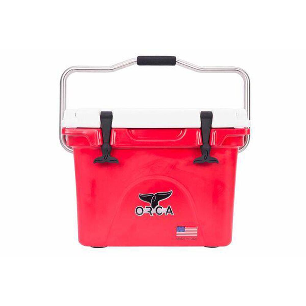 ORCA Red/White 20 Qt. Cooler