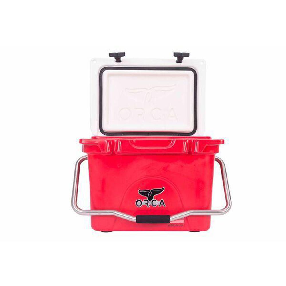 ORCA Red/White 20 Qt. Cooler