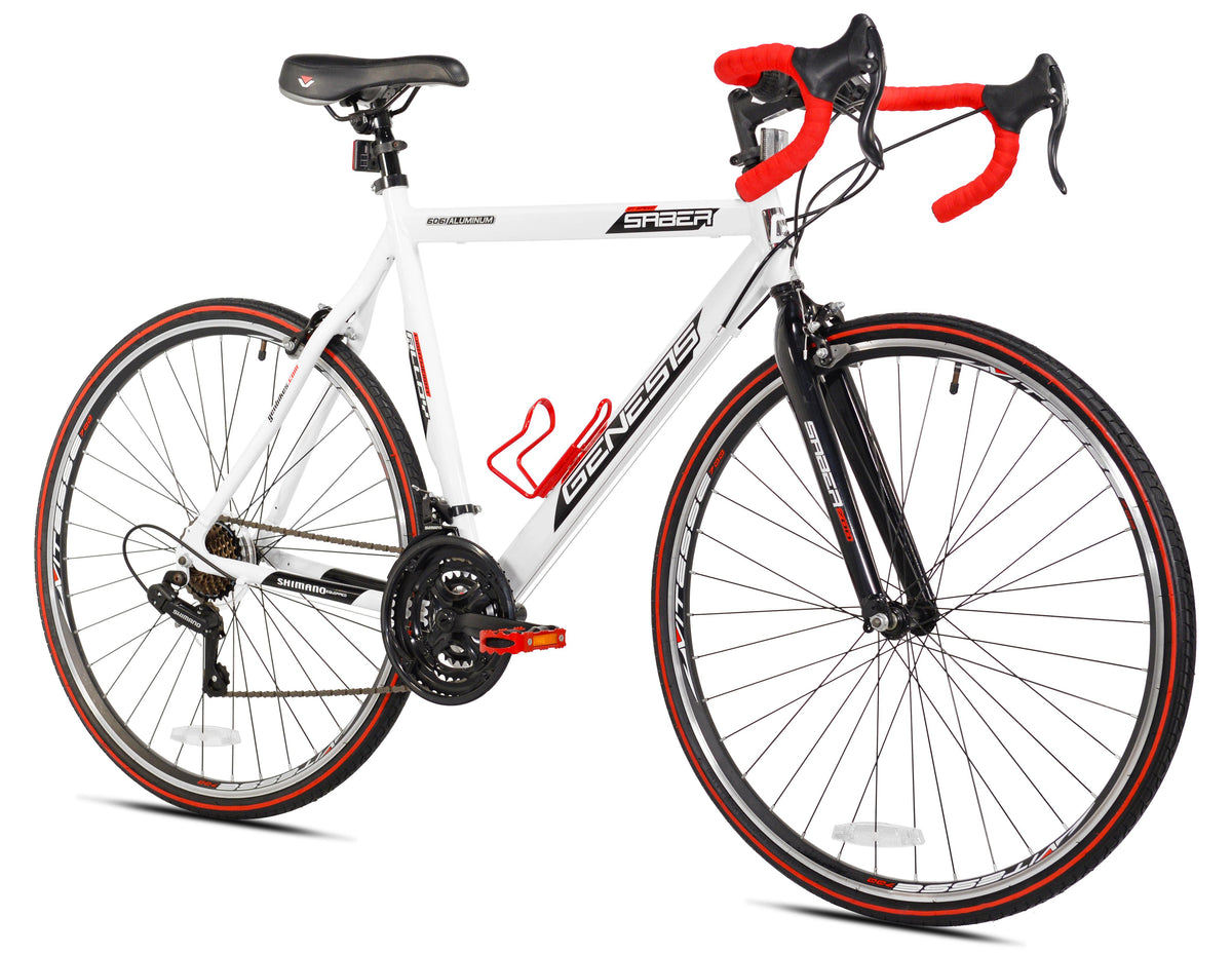 Genesis 700c  Men's Road Bike, Medium, White