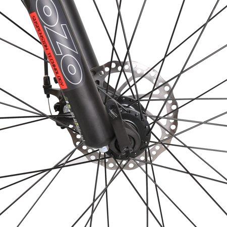 26 In. 500W 36V Electric Fat Tire Bicycle e-bike Beach Snow City Bike Road Bicycle Cycling 7 Speed