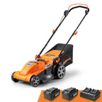 CLMF4817E 48V MAX Brushless Mower with 2X24V MAX 4.0Ah Battery and a Dual Charger