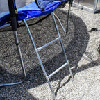 14 ft. Trampoline with Safety Net and Ladder in Black and Blue