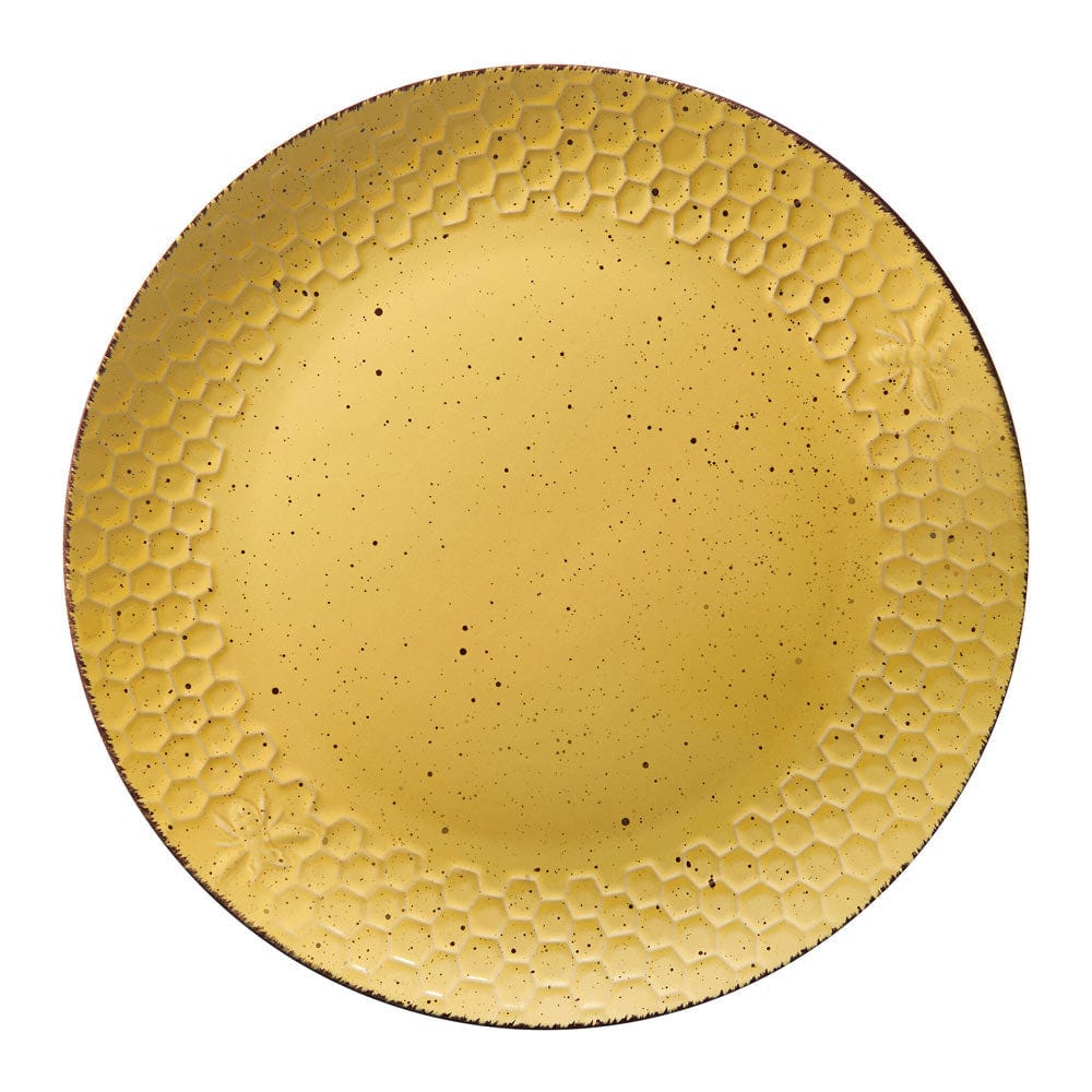 Bumble Bee Yellow 16 Piece Dinnerware Set, Service for 4