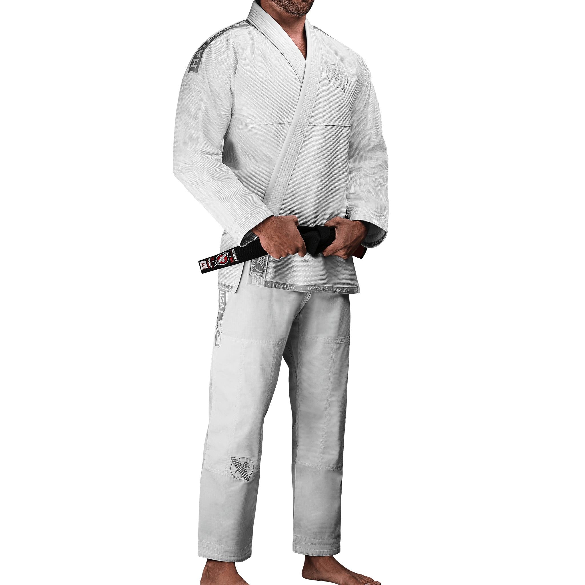 Hayabusa Lightweight Pearl Weave Jiu Jitsu Gi, White A2