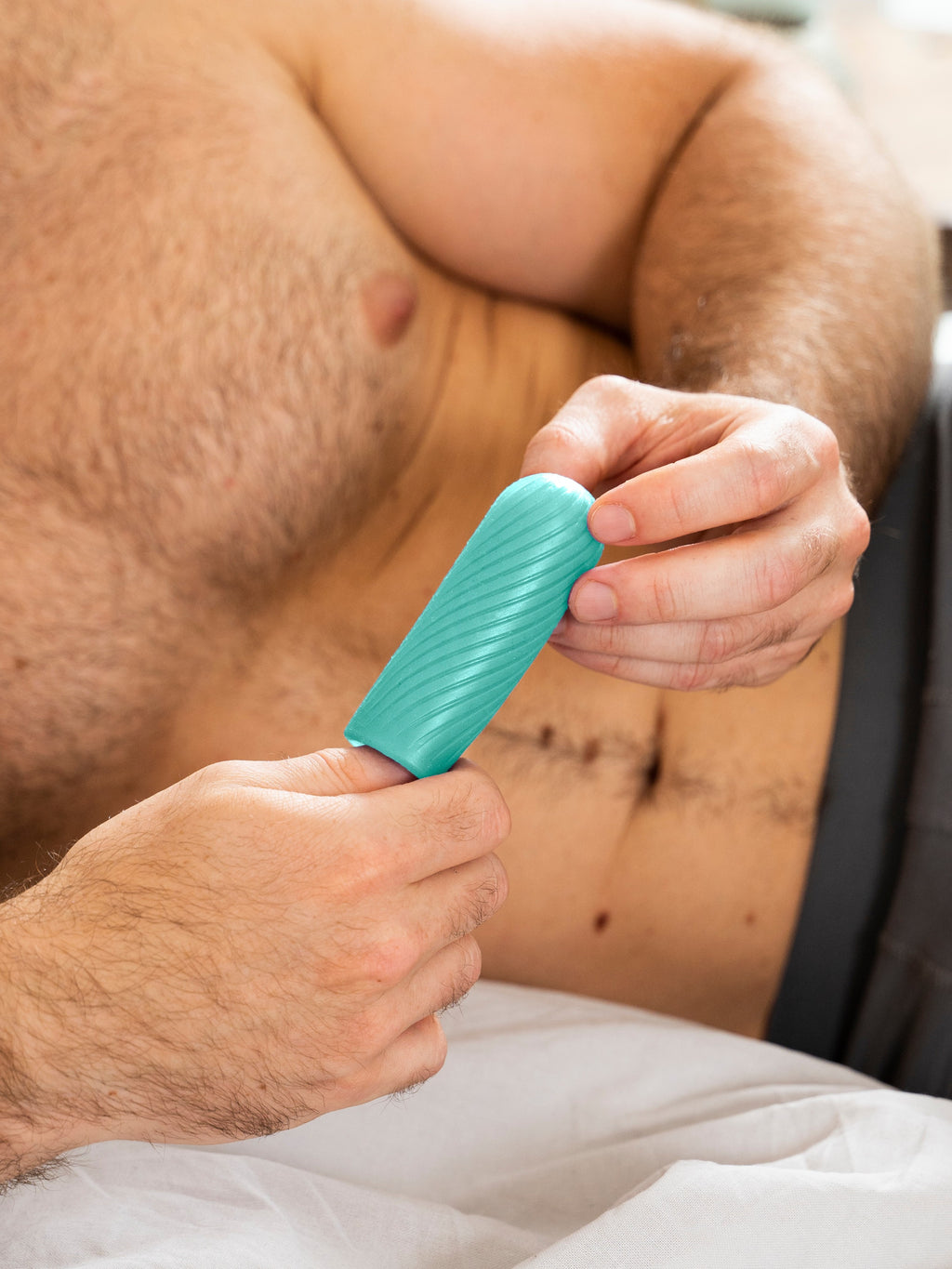 Arcwave Ghost Silicone Reusable Reversible Textured Male Stroker, Green | Green