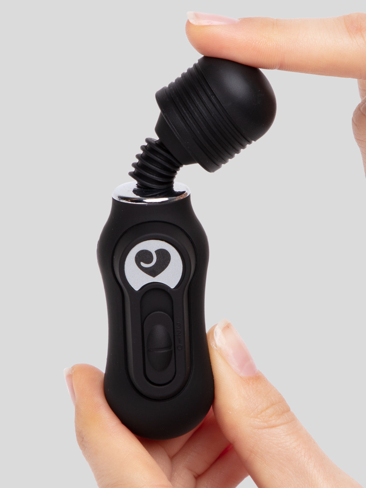 Lovehoney 3-Speed Micro Massage Wand Vibrator, Black | Black