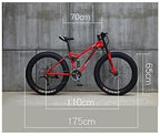 CHICAI Adult Mountain Bike 26/24-inch Mountain Bike High Carbon Steel Cross Country Bike 21/24/27/30 Speed Bike Full Suspension Bike Equipped with Double Disc Brake Mountain Bike
