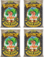 foxfarm fx14100 bush doctor coco loco plant garden indoor/outdoor potting soil mix for plants, 2 cubic feet (4 pack)