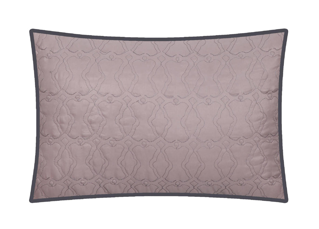 Nanshing Rosaline 7 Piece Microfiber Comforter Set with Bonus Pillows, Pink, King