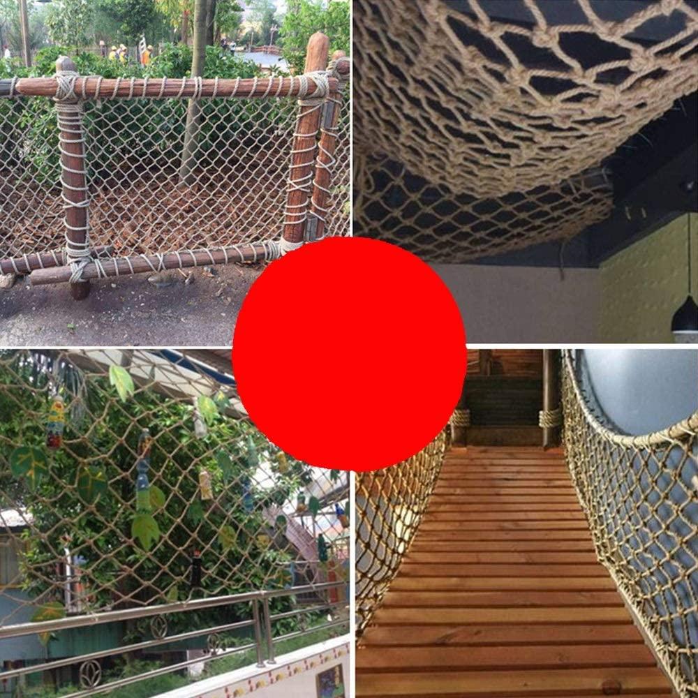 WANIAN Safety Protective Anti-Fall Rope Net - Balcony Railing Protection Fence Net Garden Plant Climbing Growing Decoration Netting Wear-Resistant (Size : 18M)