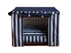 BowhausNautical Dog Crate Cover