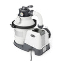 intex 26643eg 1200 gph 10 inch above ground pool sand filter pump w/ auto timer