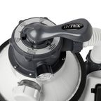 intex 26643eg 1200 gph 10 inch above ground pool sand filter pump w/ auto timer