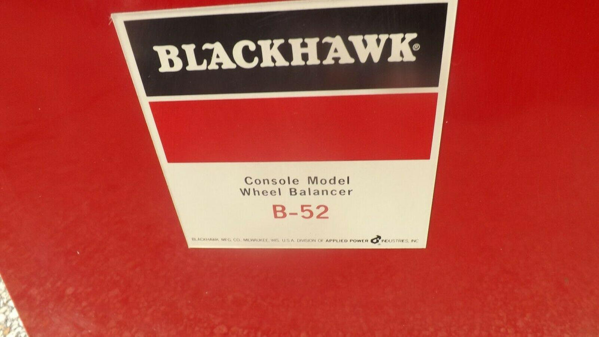 Blackhawk Tools B-52 Console Model Wheel r