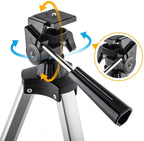 gskyer telescope, 70mm aperture 400mm az mount astronomical refracting telescope for kids beginners