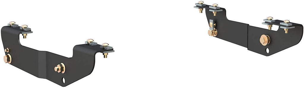 curt 16418 5th wheel installation brackets, select chevrolet silverado, gmc sierra 1500, 2500, 3500, hd
