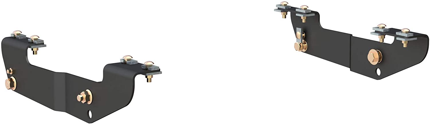 curt 16418 5th wheel installation brackets, select chevrolet silverado, gmc sierra 1500, 2500, 3500, hd