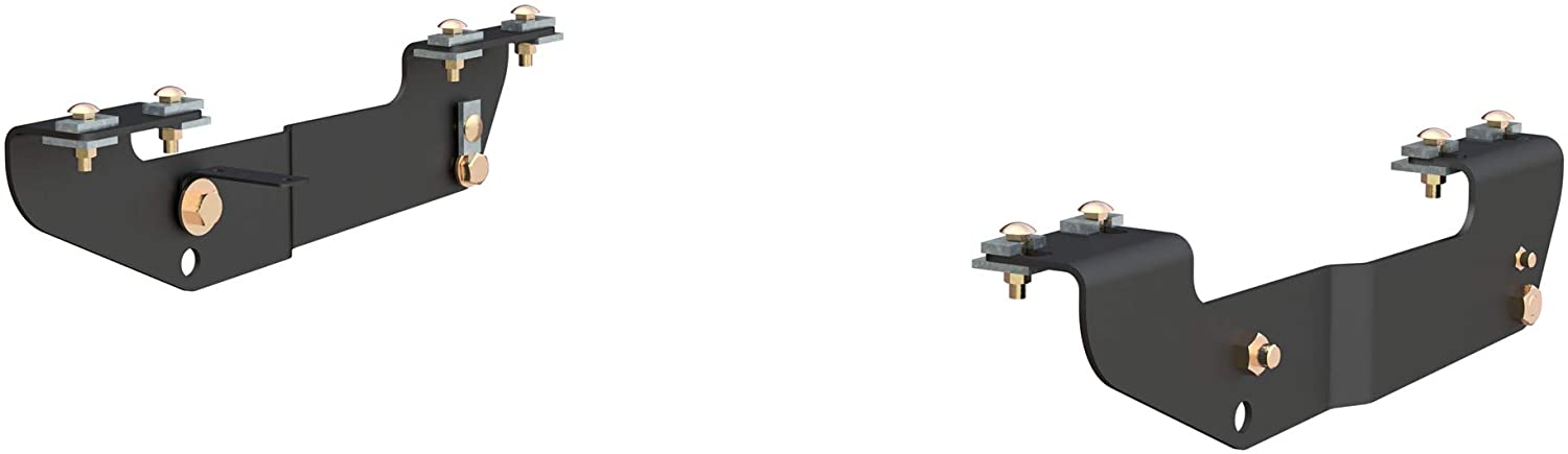 curt 16418 5th wheel installation brackets, select chevrolet silverado, gmc sierra 1500, 2500, 3500, hd