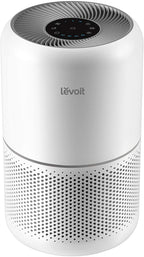 levoit air purifier for home allergies pets hair in bedroom, h13 true hepa filter