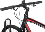 Hiland Road Hybrid Bike Urban City Commuter Bicycle with Disc Brake for Men Comfortable Bicycle 700C Wheels 24 speeds Bikes Black