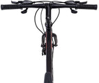 Hiland Road Hybrid Bike Urban City Commuter Bicycle with Disc Brake for Men Comfortable Bicycle 700C Wheels 24 speeds Bikes Black