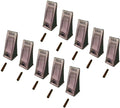 10 - hensley style mini excavator standard dirt bucket teeth &amp; pin - x156s, p156