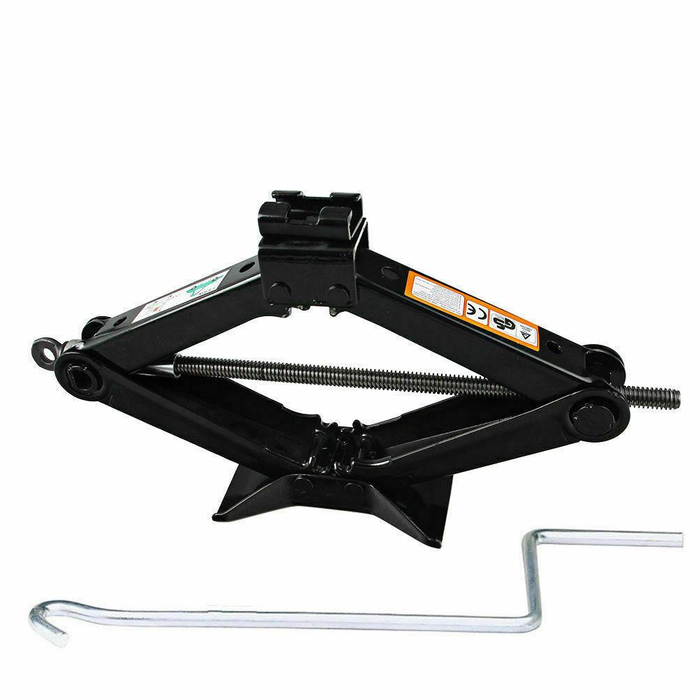 Hand Screw Scissor Lift Jack Universal 5000LBS Capacity Car Auto SUV Truck 4PCS