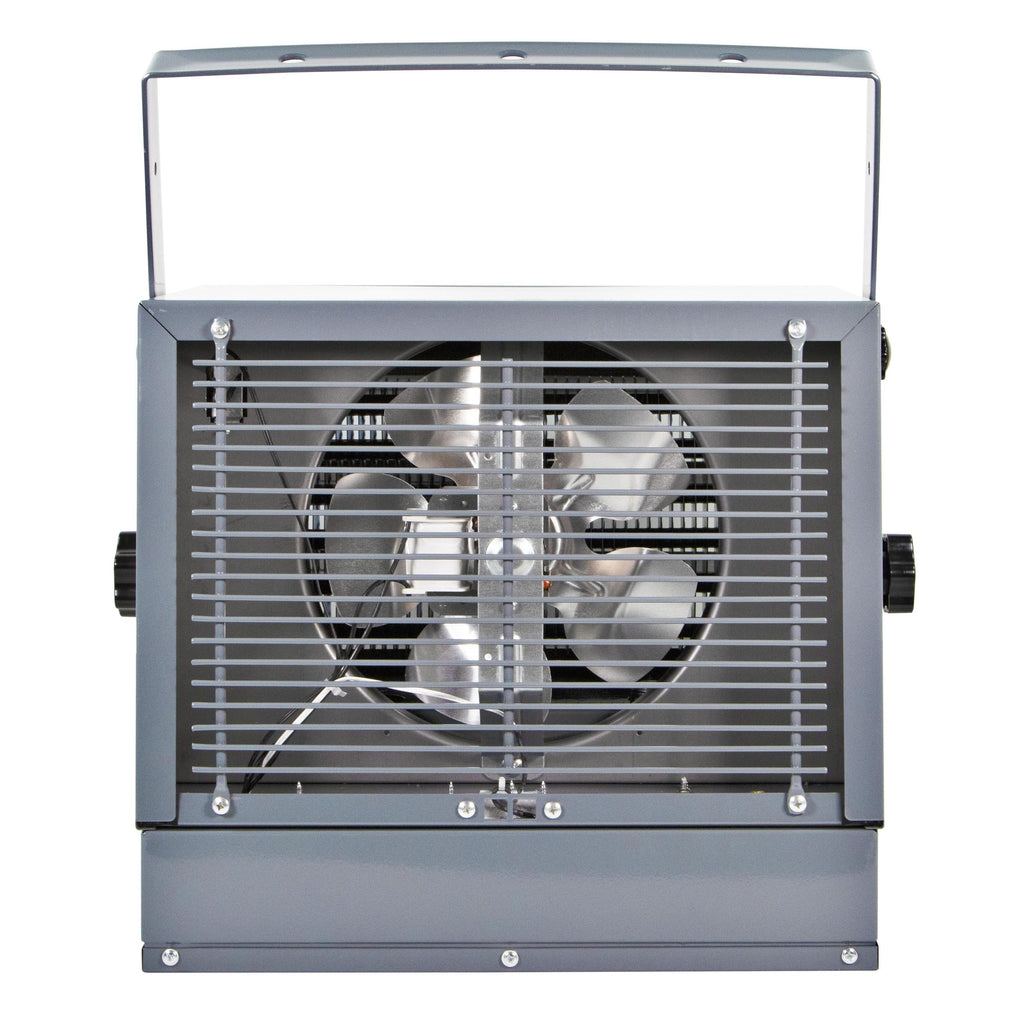 Comfort Zone 6,000W,Electric, Ceiling-Mounted, Digital, Fan-Forced Industrial Heater, Grey