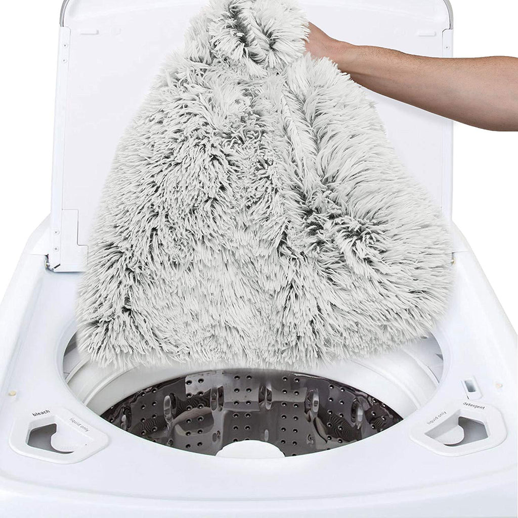 Best Friends by Sheri Calming Shag Vegan Fur Donut Cuddler (Multiple Sizes)