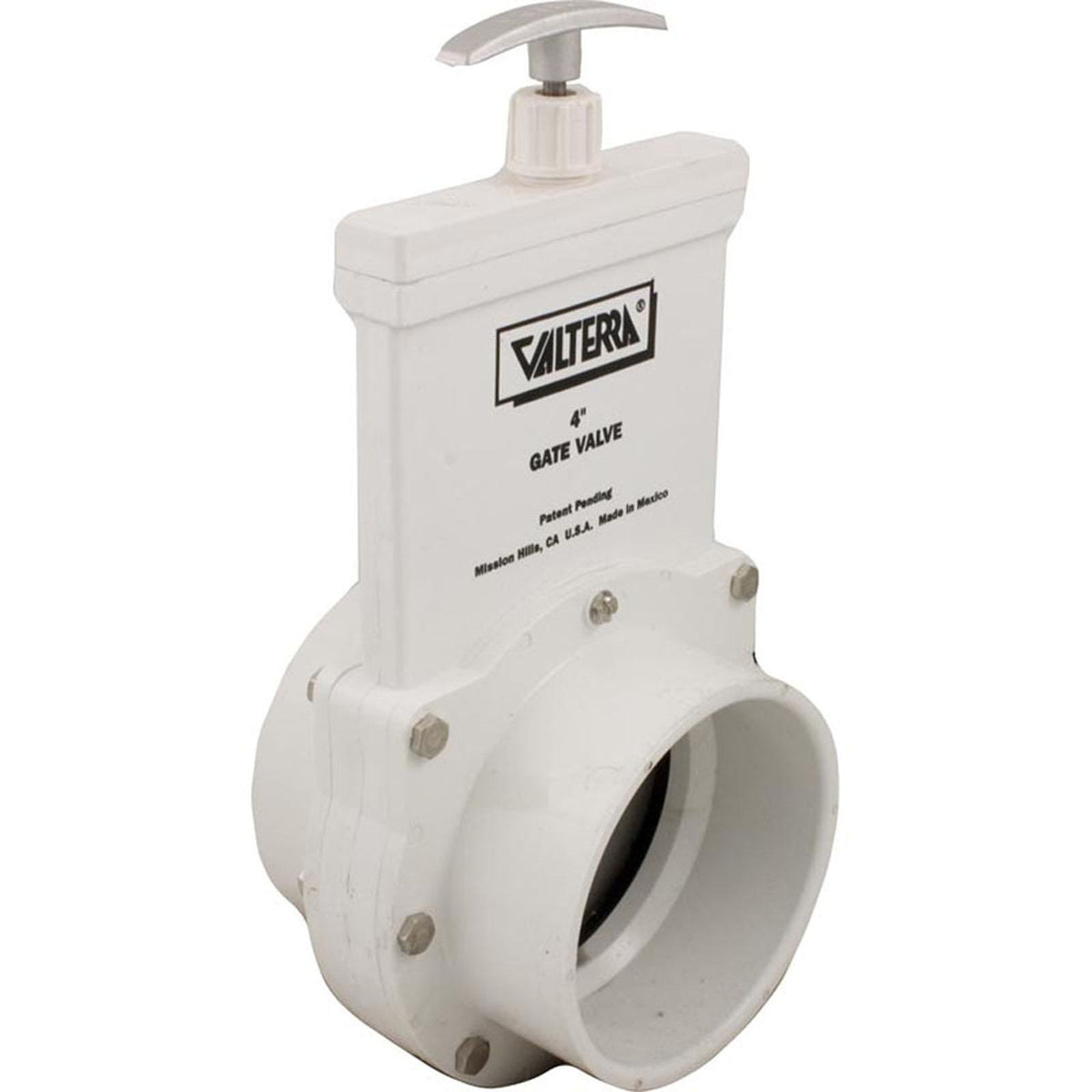 Valterra Products Gate Valve, 3 pc, SS Paddle, Valterra, 4"s x 4"s, 20psi