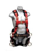 Elk River 66613 EagleTower Polyester/Nylon LE 6 D-Ring Harnesses with -Connect Buckles, Large