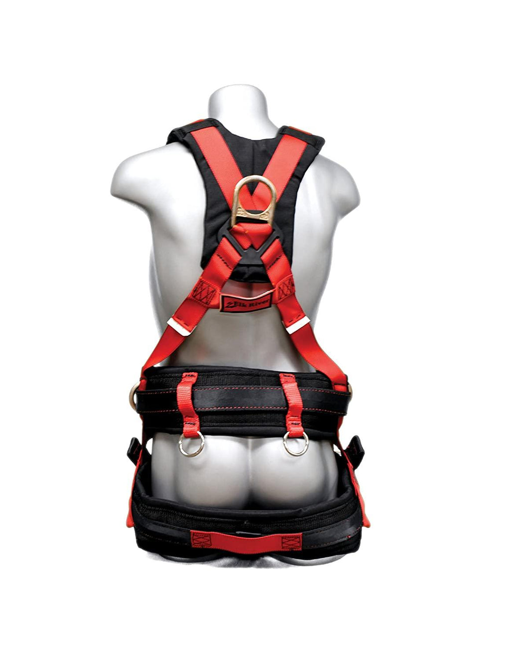 Elk River 66613 EagleTower Polyester/Nylon LE 6 D-Ring Harnesses with -Connect Buckles, Large