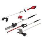 milwaukee-m18-fuel-18-Volt Lithium-Ion Cordless Brushless String Grass Trimmer Combo Kit with Pole Saw, Hedge Trimmer, Edger