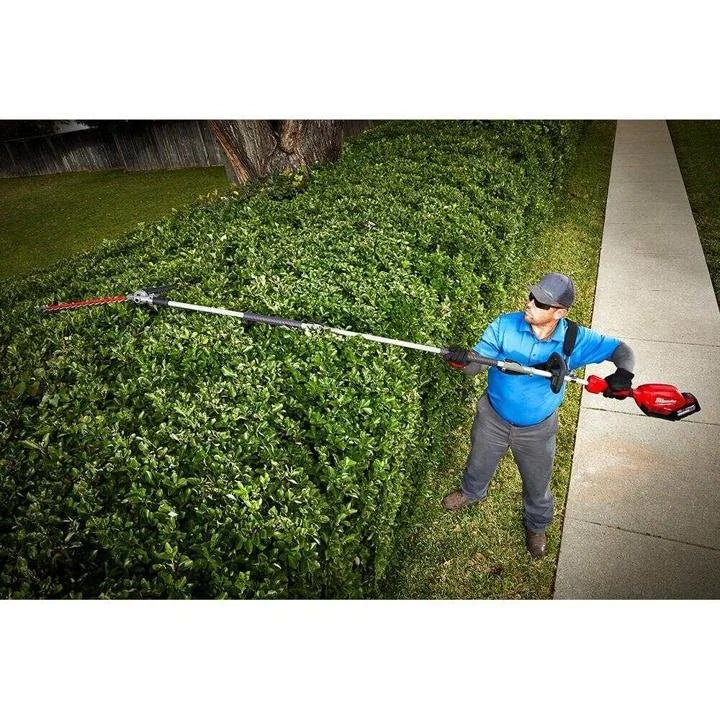 milwaukee-m18-fuel-18-Volt Lithium-Ion Cordless Brushless String Grass Trimmer Combo Kit with Pole Saw, Hedge Trimmer, Edger