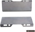 yintatech 3/8” universal quick attach mount plate compatible with kubota and bobcat skid steers and tractors