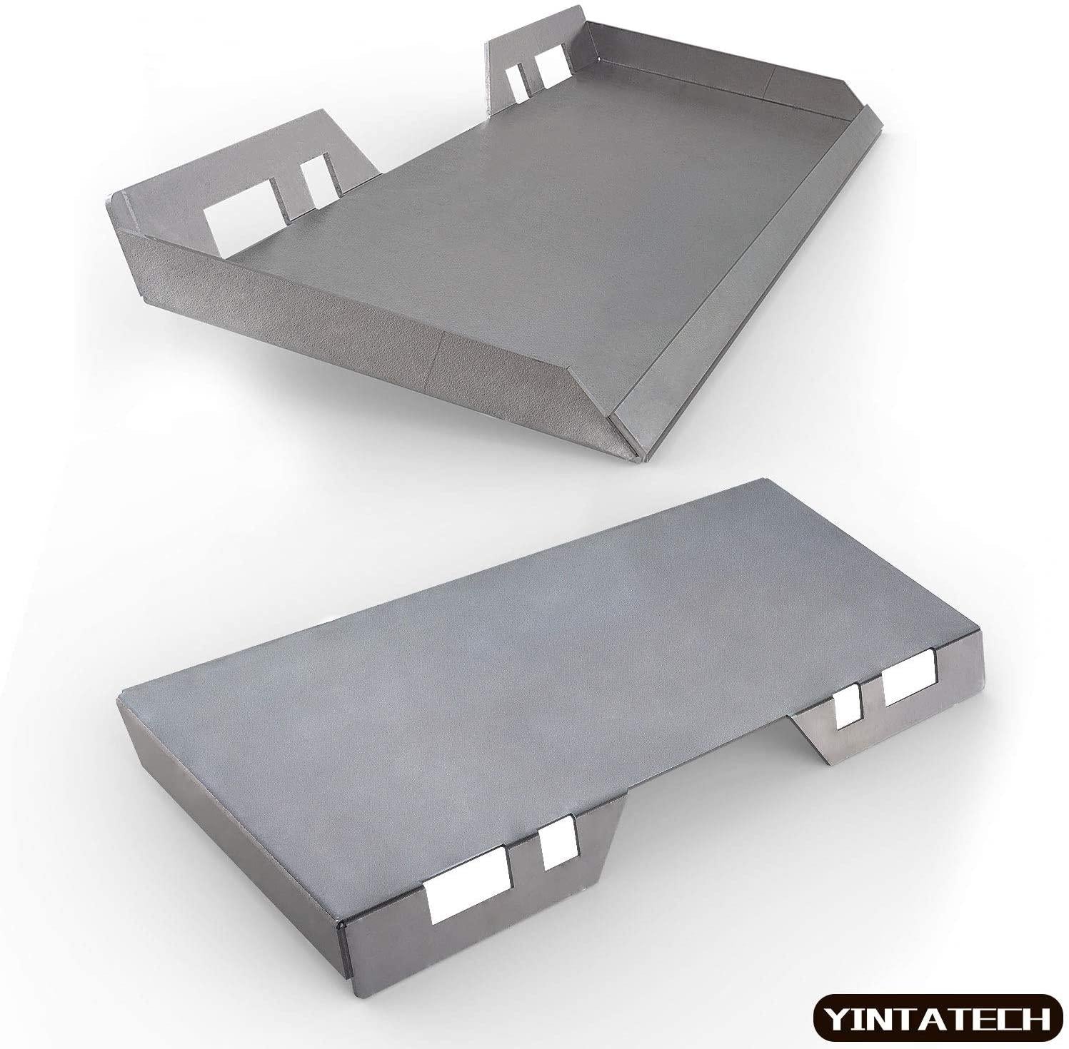 yintatech 3/8” universal quick attach mount plate compatible with kubota and bobcat skid steers and tractors