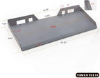 yintatech 3/8” universal quick attach mount plate compatible with kubota and bobcat skid steers and tractors