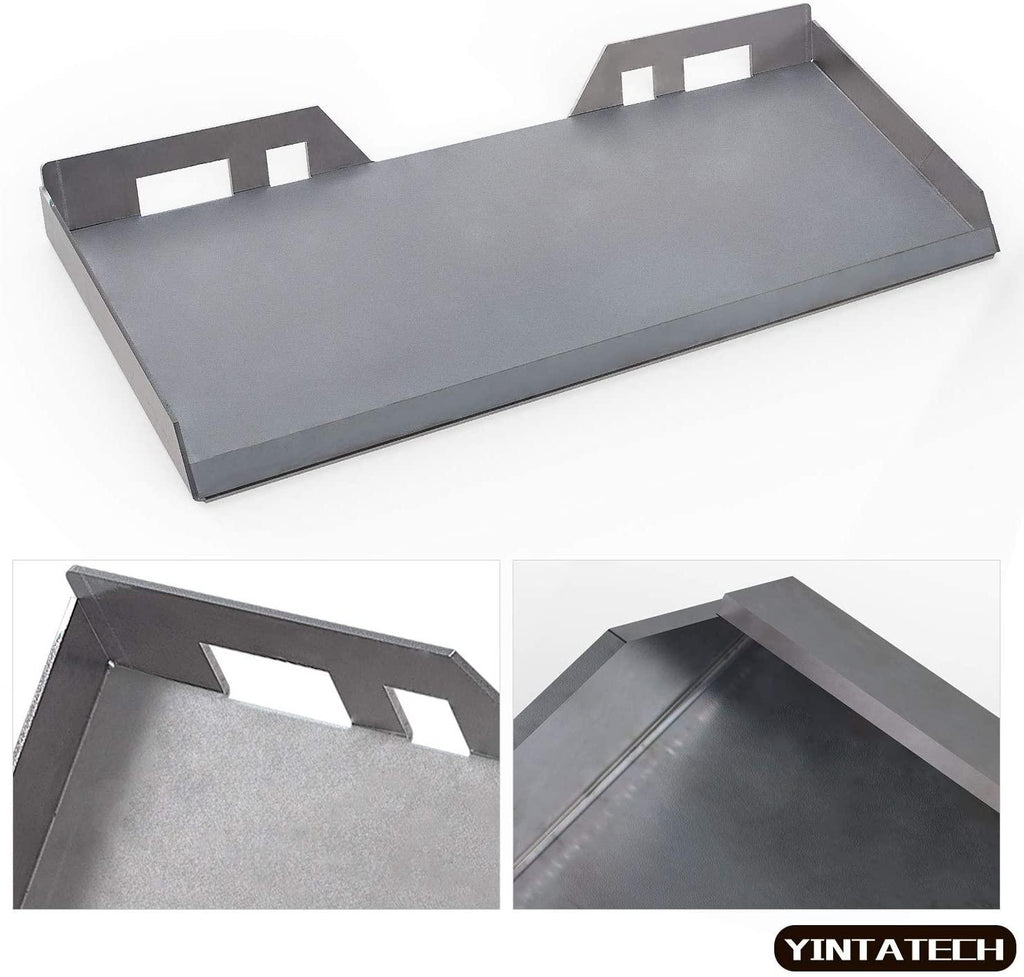 yintatech 3/8” universal quick attach mount plate compatible with kubota and bobcat skid steers and tractors