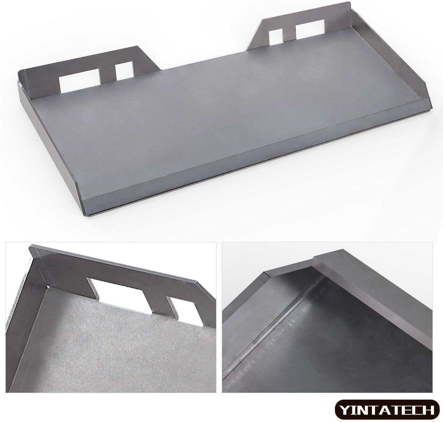 yintatech 3/8” universal quick attach mount plate compatible with kubota and bobcat skid steers and tractors