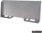 yintatech 3/8” universal quick attach mount plate compatible with kubota and bobcat skid steers and tractors