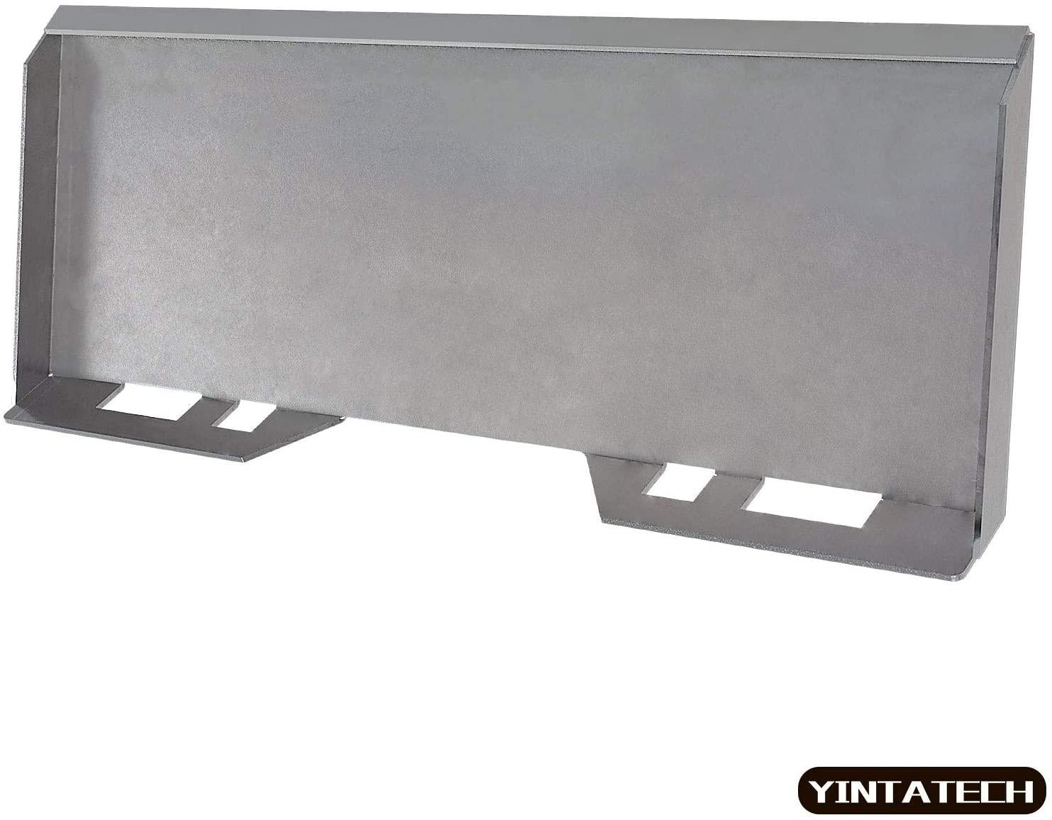 yintatech 3/8” universal quick attach mount plate compatible with kubota and bobcat skid steers and tractors