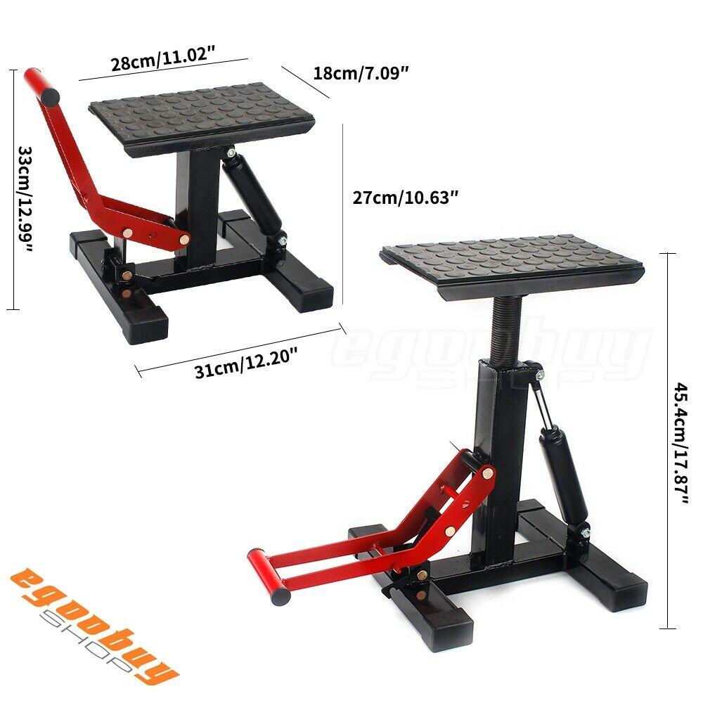 Motorcycle Repair Riser Lift Stand Seat For CRF KXL YZF EXC-F SX F MX Unicersal