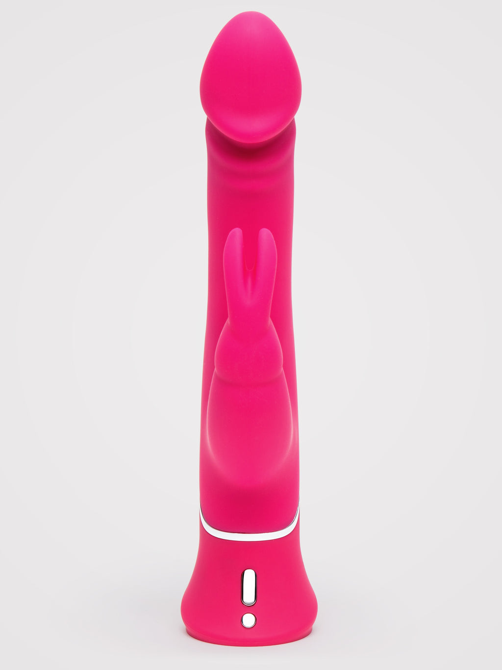 Happy Rabbit Realistic Dual-Density Rechargeable Rabbit Vibrator, Pink