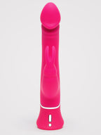 Happy Rabbit Realistic Dual-Density Rechargeable Rabbit Vibrator, Pink