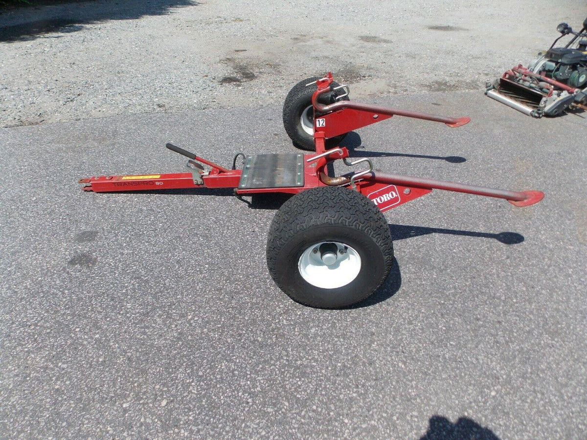 USED TRANSPRO 80 WALK GREENS MOWER TRAILER FITS TORO GREENSMASTER