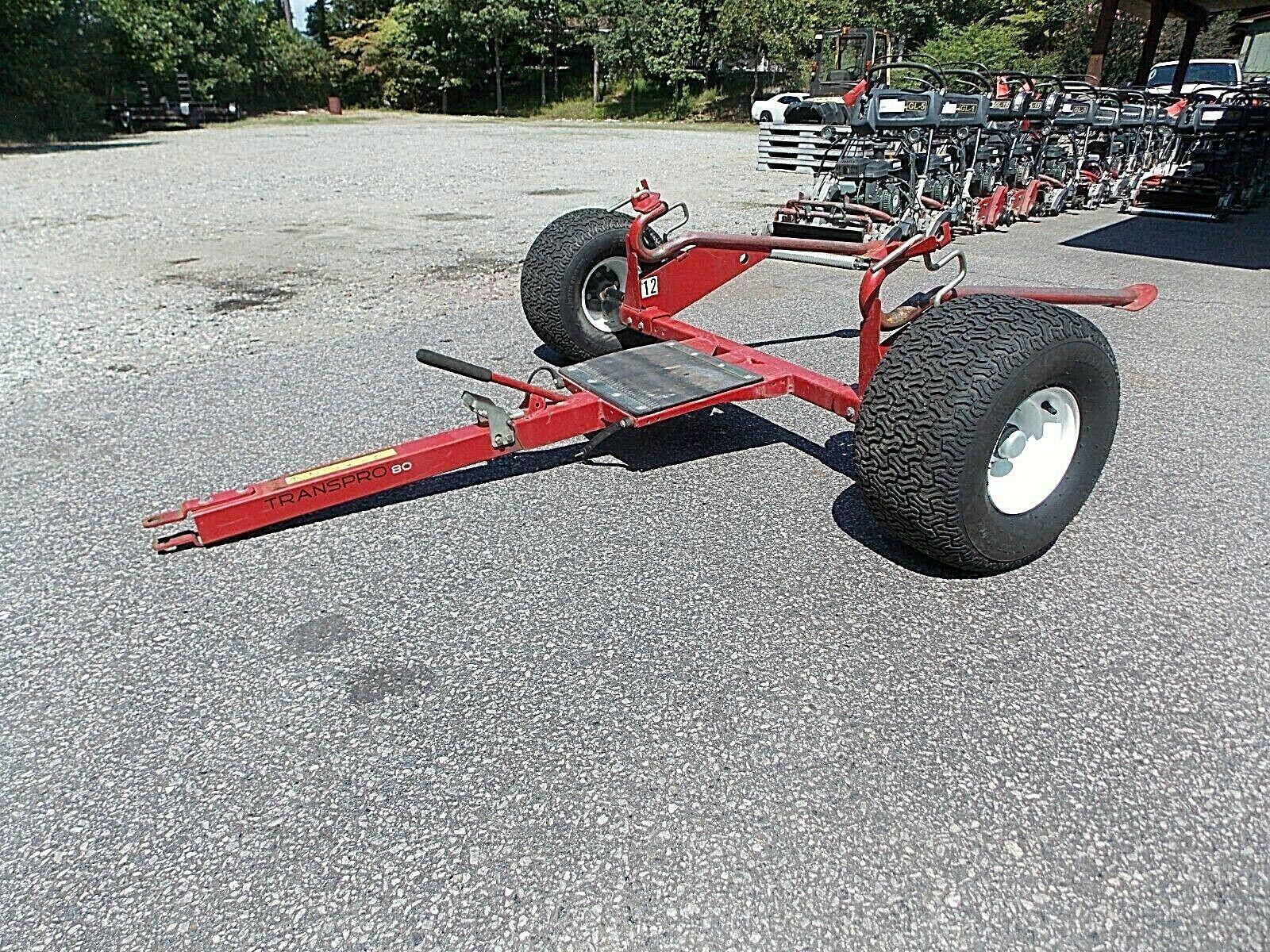 USED TRANSPRO 80 WALK GREENS MOWER TRAILER FITS TORO GREENSMASTER