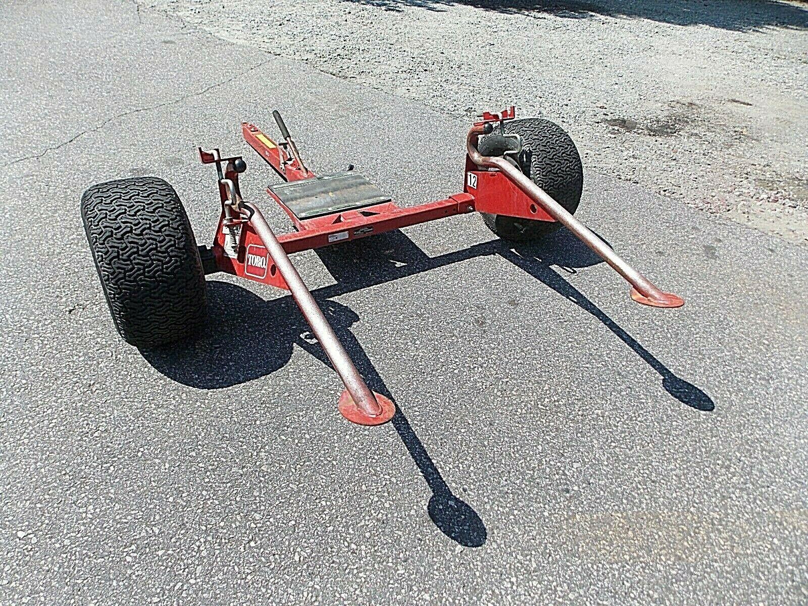 USED TRANSPRO 80 WALK GREENS MOWER TRAILER FITS TORO GREENSMASTER
