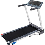 Treadmill with Incline, Folding Treadmill with Adjustable Incline and 8MPH Speed, Bluetooth App Tracker, Transportation Wheels, 264 lb Capacity, Treadmill for Home Gym Indoor