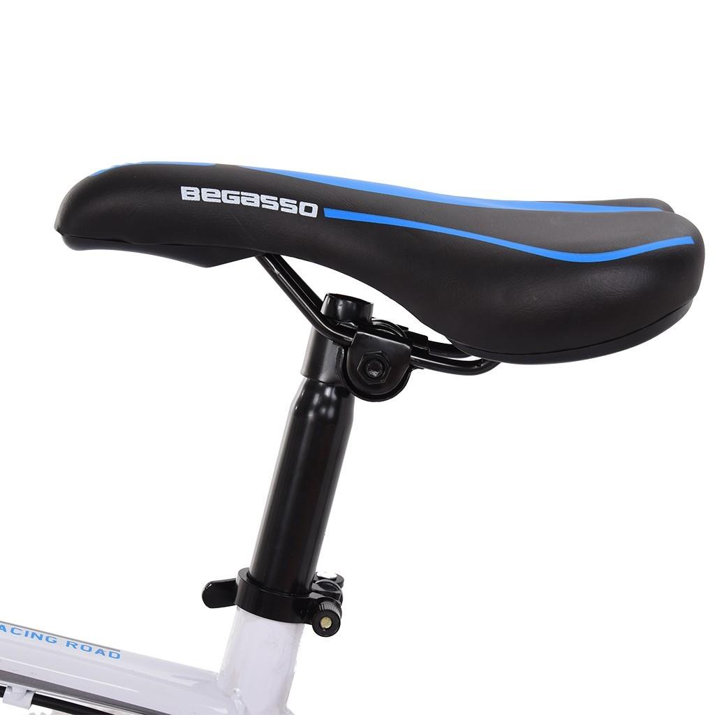 UMfun 700C Road Bike for Men 21 Speed Adult 26" Bicycle Lightweight Aluminum Frame Mechanical Disc Brake Outroad Bike Outdoor White